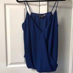 Royal blue tank